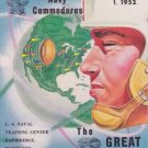 1952 Bainbridge Navy Commodores Football Program vs. Great Lakes Bluejackets USN