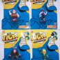 The Tick Action Figure Lot Bandai 1994 NIP Sealed Evil Doers (4) Dyna Mole