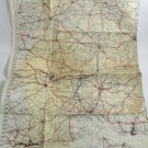1943 WW2 Map Great Britain England & Wales Sheet 1 London War & Navy Department