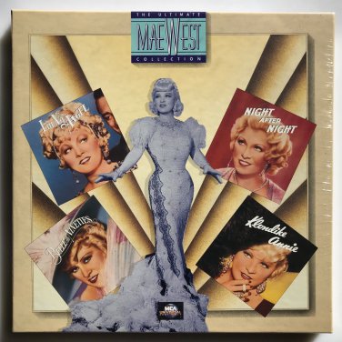 MAE WEST Collection 4 movies Laserdisc MCA Universal 41617 Brand New Sealed