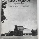 1964 Maurice Evans Richard Aldrich's Dennis on Cape Cod Playhouse Playbill 8/64