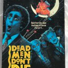 VHS NEW SEALED Promo Dead Men Don't Die  Elliott Gould Academy OOP RARE HTF