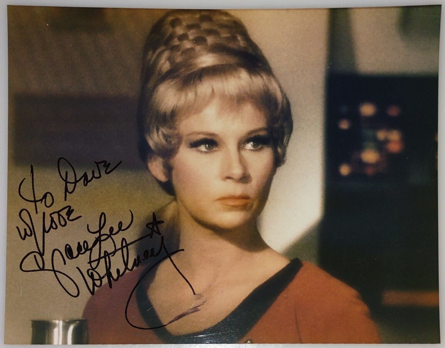 Star Trek Grace Lee Whitney hand signed autographed 8x10 photo Vintage