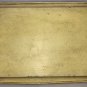 Vintage Serving Tin Metal Tray - Brandy Liquer Handmade w/ French label repro
