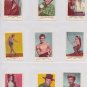Dutch Gum Card 1957 Series H 66 card Full Set John Wayne, Audrey Hepburn, Brando