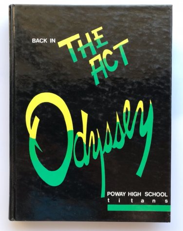 1987 Odyssey Poway High School Yearbook - Poway, California San Diego '80s