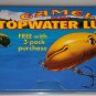 Joe Camel Retail NIP Humpback Topwater Fishing lure Rebel NEW vintage