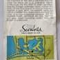VTG Seaworld Flyer One Sheet Brochure San Diego California Sea Show Hydrofoil