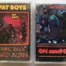 Fat Boys Coming Back Hard Again Cassette Tape Hip Hop On & On LOT 2 NEW Chrome