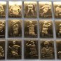 Danbury Mint 22K Baseball Cards 22 K gold Lot of 25 #46-97 Ty Cobb, Gwynn, Jeter
