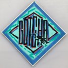 GOTCHA Surfboards Clothing Neon 80's Shark Flag Logo Vintage Surfing STICKER GOTCHA Surfboards Clothing Neon 80's Shark Flag Logo Vintage Surfing STICKER