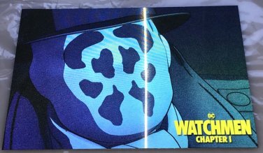 Watchmen Chapter 1 Lenticular 2024 SDCC Promo Card 5x7 flyer Rare Comic Con