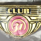 VTG Baskin Robbins Club 31 Employee Lapel Pin NOS Black & Gold Old Style VTG Baskin Robbins Club 31 Employee Lapel Pin NOS Black & Gold Old Style