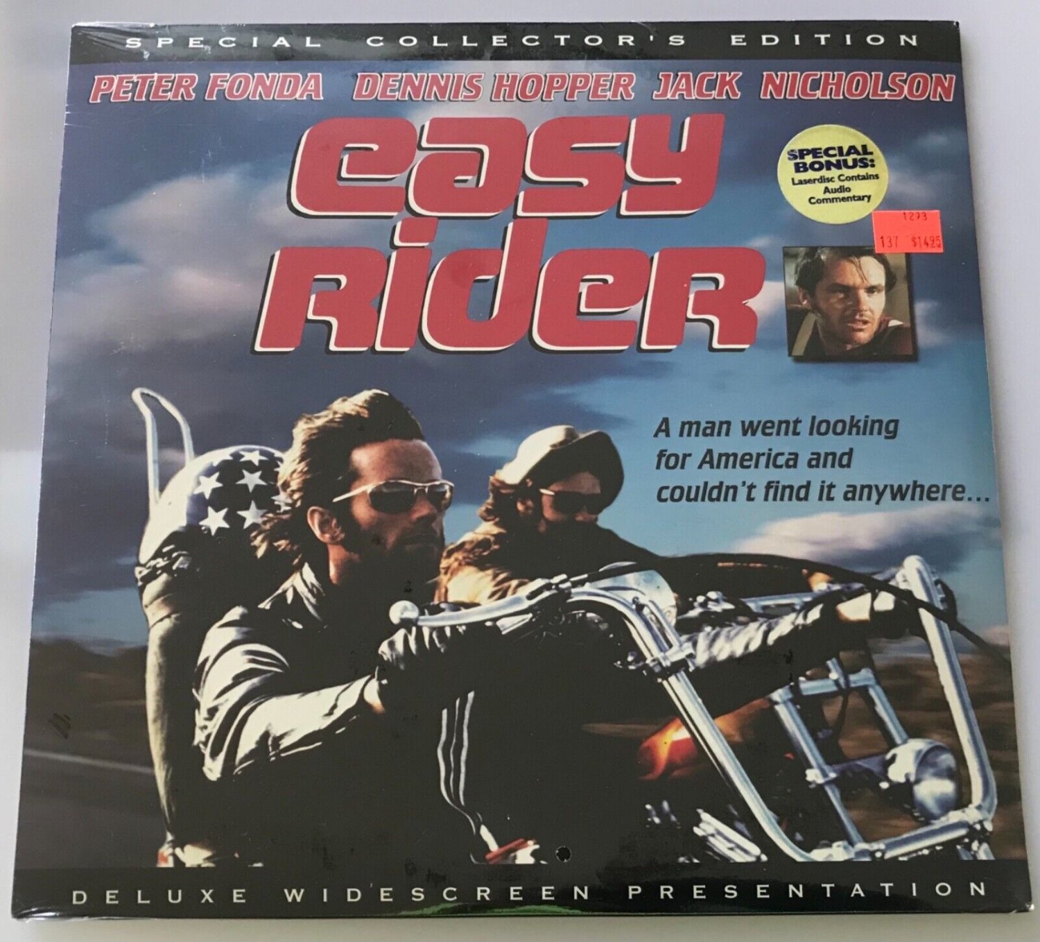 Easy Rider Laserdisc Brand New Collector’s Edition Widescreen Factory ...