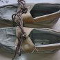 Margaritaville Jimmy Buffett Navigator Boat Deck Shoe Men's 9 Tan Leather Shoes
