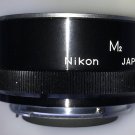 Nikon M2 Macro Extension Tube Close Up Ring for 55mm Micro Lens Near Mint
