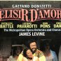 Donizetti: L'Elisir D'amore: James Levine Laserdisc Box Set, Brand New, Pavarotti Opera