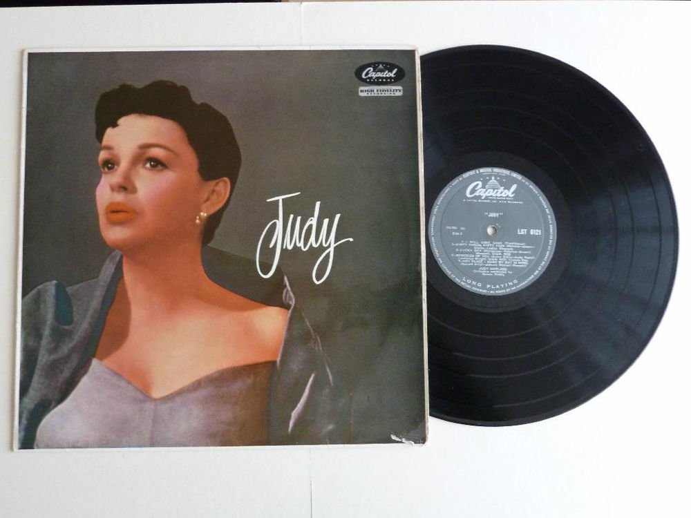 Judy Judy Garland Capitol LCT 6121 1957 UK LP