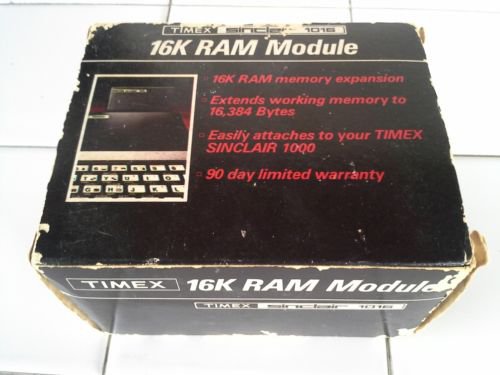 Timex Inclair 1000 / ZX81 16K RAM Expanion, NEW IN BOX, TETED GOOD, 1016 - Foto 7