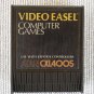 Video Easel Games Cartridge For Atari 400/800, TESTED GOOD, CXL4005