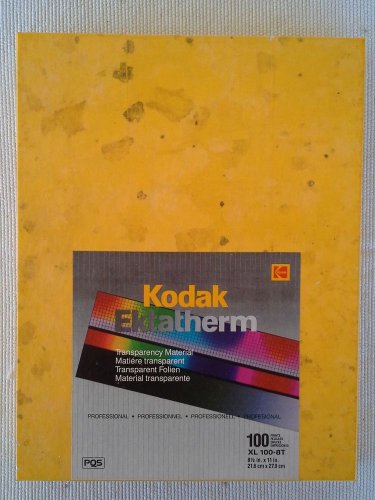Kodak Ektatherm Transparency Stock NEW IN BOX, For XL Series Printers, XL 100-8T