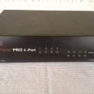 Belkin OmniView Pro 4-Port KVM, WORKING, F1D104-OSD, VGA / PS2 / Serial