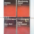 Timex Sinclair 1000/ZX81 Software Lot: Statistics,MFG Ctrl,SuperMath,Critical Pa
