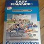 Easy Finance I For Commodore 64, COMPLETE IN BOX
