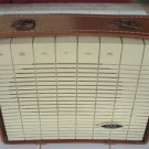 1963 HeathKit XR-2L AM Radio, Leather