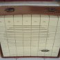 1963 HeathKit XR-2L AM Radio, Leather