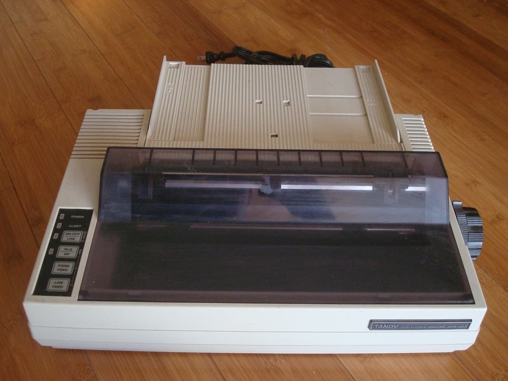 Tandy Dot Matrix Printer DMP-130A, TESTED GOOD, Radio Shack 260-1280A