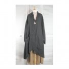 Boardwalk Coat S/2 NWOT Black by Blue Fish / Barclay Studio (Code CAP)