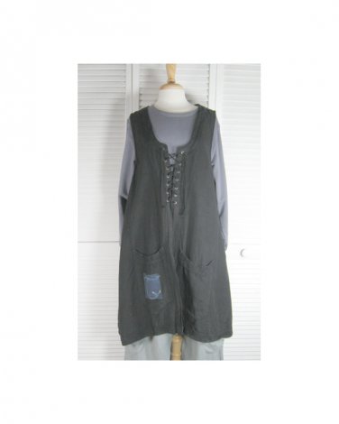 Circle Vest S/2 NWOT Black by Blue Fish Clothing (Code CAP)