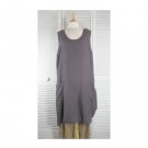 Positive Pinafore S/2 NWOT Plum Lucky by Blue Fish / Barclay Studio (Code CAP)