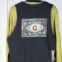 Button Organic Cotton Over Vest by Blue Fish Black S/ 1 (Code CMJ )