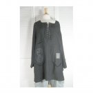 Pages Pullover S/2 NWOT Black by Blue Fish Clothing (Code CAP)
