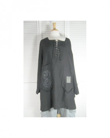 Pages Pullover S/2 NWOT Black by Blue Fish Clothing (Code CAP)