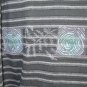 L/S Striped 100% Cotton Box Top S/2 NWOT Black by Blue Fish (Code CAP )