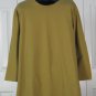 L/S NWOT A Line Organic Cotton Shirt by Blue Fish - Leaf S/1 (Code CMJ )