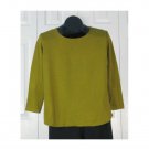 L/S Layering Cotton LycraTop by Blue Fish - Bronze S/1 (Code CMJ )