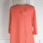 Small Town Tee S/2 NWOT Carrot by Blue Fish / Barclay Studio (Code CAP)