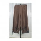 Pantaloon Silk Veil Pants by Blue Fish / Barclay Studio- Dove S/1 (Code CMJ )