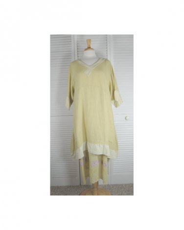 Garland Dress S/2 NWT Sedgegrass by Blue Fish / Barclay Studio (Code CAP)