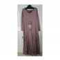 Farmer Jen Hem Cotton Dress Blue Fish / Barclay Studio- Mauve S/0 (Code CMJ )