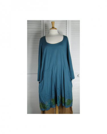 Be Here Now Dress S/2 NWOT Blue Note by Blue Fish / Barclay Studio (Code CAP)