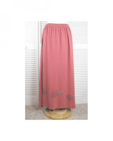 Vista Skirt S/2 NWOT Brick Blue Fish Clothing Barclay Studio (Code CAP)