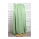 Windy Day Skirt S/2 NWOT Spearmint Linen Blue Fish Clothing (Code CAP)