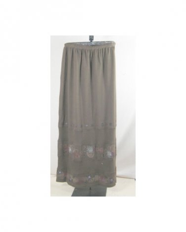 Doolittle Organic Cotton Skirt by Blue Fish - Mahogany S/1 (Code CMJ )