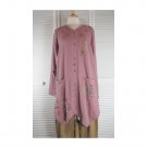 Primrose Jacket S/2 NWOT Rose by Blue Fish / Barclay Studio (Code CAP)