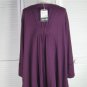 One Button Cardigan S/2 NWT Plum by Blue Fish / Barclay Studio (Code CAP)